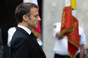 President Macron Visits Corsica