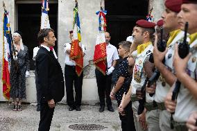 President Macron Visits Corsica