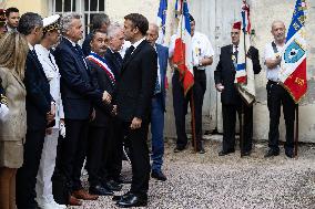 President Macron Visits Corsica