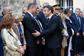 President Macron Visits Corsica