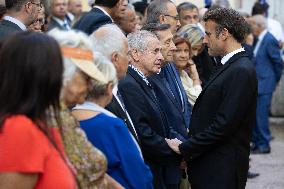 President Macron Visits Corsica