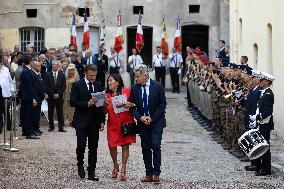 President Macron Visits Corsica