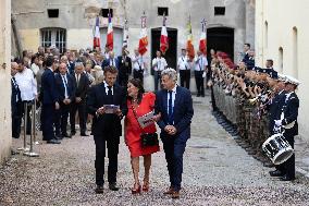 President Macron Visits Corsica