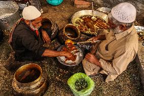 Traditional Kashmiri Wazwan