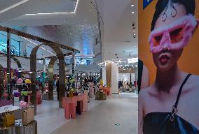 Tourists Shop at The Newly Opened Galeries Lafayette Department Store in Chongqing