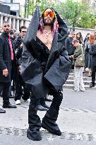 PFW Rick Owens Arrivals