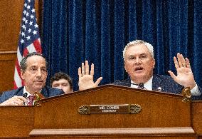 House Republicans Hold First Formal Biden Impeachment Hearing - Washington
