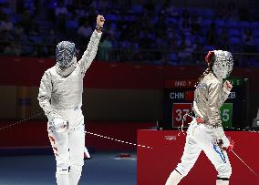 (SP)CHINA-HANGZHOU-ASIAN GAMES-FENCING (CN)