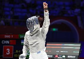 (SP)CHINA-HANGZHOU-ASIAN GAMES-FENCING (CN)