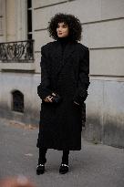 PFW - Roger Vivier Street Style