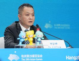 (SP)CHINA-HANGZHOU-ASIAN GAMES-PRESS CONFERENCE (CN)