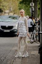 PFW - Roger Vivier Street Style