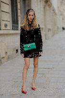 PFW - Roger Vivier Street Style