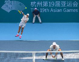 The 19th Asian Games Hangzhou 2022 Men's Doubles Final Match Of Tennis