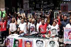 Relatives Of Ayotzinapa Students Protest To Demand Justice