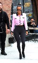 Kim Kardashian Outside Tsuta Restaurant - NYC