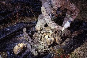 Platsdarm search team body collectors