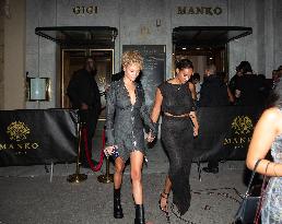 PFW - Manko Restaurant Private Party Arrivals