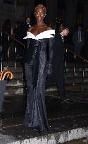 The Albies Outside Arrivals - NYC