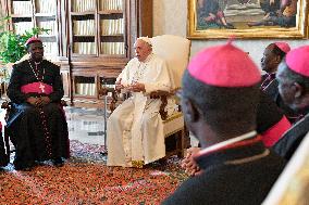Pope Francis During Ad Limina Apostolorum - Vatican
