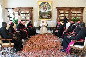 Pope Francis During Ad Limina Apostolorum - Vatican