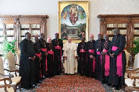 Pope Francis During Ad Limina Apostolorum - Vatican