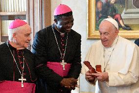 Pope Francis During Ad Limina Apostolorum - Vatican