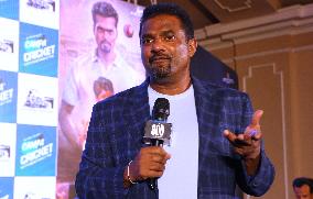 Legendary Sri Lankan Cricketer Muthiah Muralidaran Promotes Biopic 800 In Kolkata