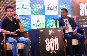 Legendary Sri Lankan Cricketer Muthiah Muralidaran Promotes Biopic 800 In Kolkata