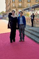 Juliette Binoche At The Red Carpet To Premier  “Aristote Luyindula” During The 71st San Sebastian International Film Festival