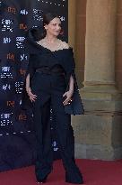 Juliette Binoche At The Red Carpet To Premier  “Aristote Luyindula” During The 71st San Sebastian International Film Festival