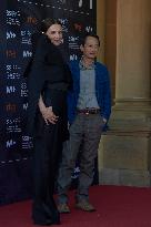 Juliette Binoche At The Red Carpet To Premier  “Aristote Luyindula” During The 71st San Sebastian International Film Festival