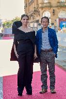 Juliette Binoche At The Red Carpet To Premier  “Aristote Luyindula” During The 71st San Sebastian International Film Festival