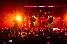 B.I Performs In Milan Italy