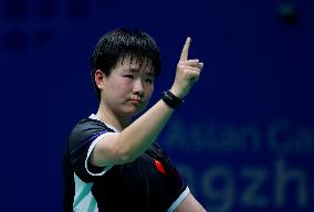 (SP)CHINA-HANGZHOU-ASIAN GAMES-BADMINTON (CN)