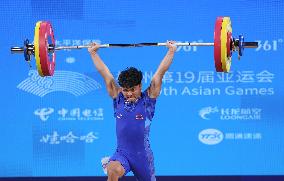 (SP)CHINA-HANGZHOU-ASIAN GAMES-WEIGHTLIFTING(CN)