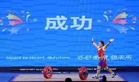 (SP)CHINA-HANGZHOU-ASIAN GAMES-WEIGHTLIFTING(CN)