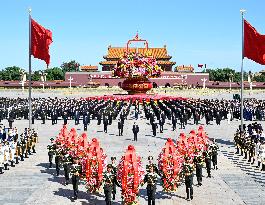 CHINA-BEIJING-LEADERS-MARTYRS' DAY-CEREMONY (CN)