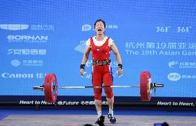 (SP)CHINA-HANGZHOU-ASIAN GAMES-WEIGHTLIFTING(CN)