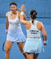 The 19th Asian Games Hangzhou 2022 Women's Doubles Final Tennis Match