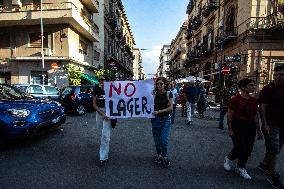 Palermo Protests In Favor Of Migrants