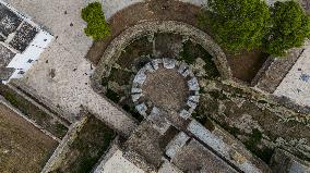 Drone View Of Acaia, Salento