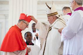 Pope Francis Celebrates A Solemn Concistory Mass - Vatican