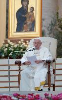 Pope Francis Leads An Ecumenical Prayer Vigil For The Synod