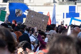 Housing Protest In Portugal