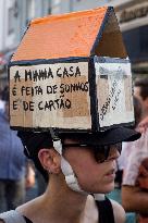 Housing Protest In Portugal