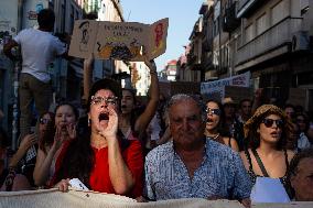 Housing Protest In Portugal