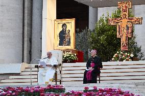 Pope Francis Leads An Ecumenical Prayer Vigil - Vatican