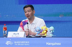 (SP)CHINA-HANGZHOU-ASIAN GAMES-PRESS CONFERENCE (CN)