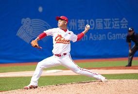 (SP)CHINA-SHAOXING-ASIAN GAMES-BASEBALL(CN)